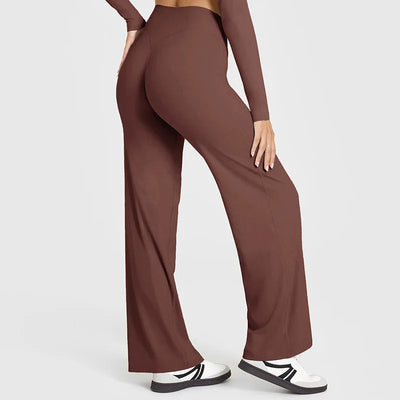Lula Mae Buttery Soft Yoga And Workout Flare Bottom Leggings