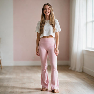 Lula Mae™ Waist-Snatching, Booty lifting, Tummy Smoothing Flare Leggings